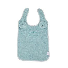 B-Śliniaczek Eco organic Bear blue mint