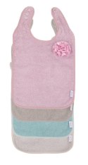 B-Śliniaczek Eco organic Flower pink