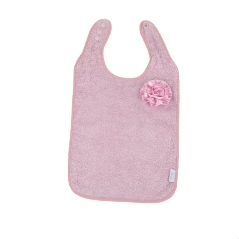 B-Śliniaczek Eco organic Flower pink