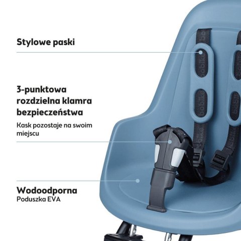 Fotelik row. Bobike ONE mini NEW Citadel Blue