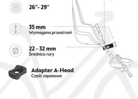 Fotelik row. Bobike ONE mini NEW Urban Black