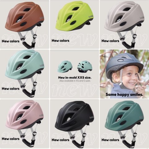 KASK dla dzieci Bobike XXS 44-48cm Candy Pink
