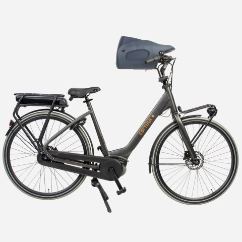 Koszyk rowerowy dla psa KVISP gray S