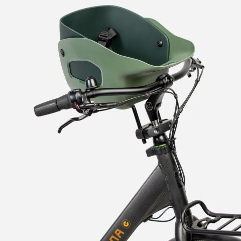 Koszyk rowerowy dla psa KVISP green M