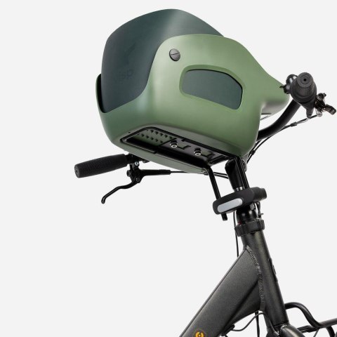 Koszyk rowerowy dla psa KVISP green M