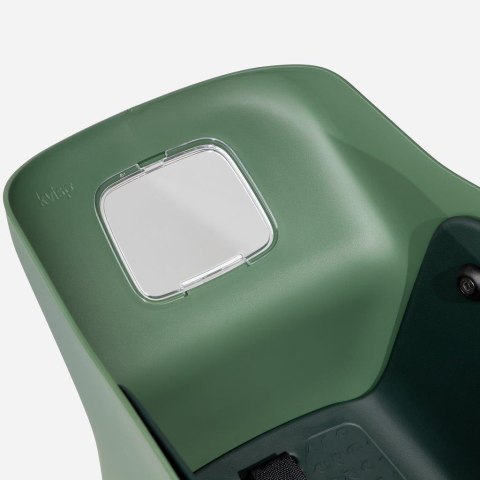 Koszyk rowerowy dla psa KVISP green S
