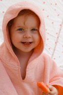 Ponczo kąpielowe, okrycie z kapturem English Rose