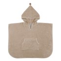 Ponczo kąpielowe, okrycie z kapturem Oak Beige