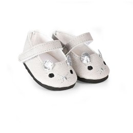 Buciki myszki dla lalki 36-40 cm, przebieranie lalek, baletki buty Skrallan MICKI