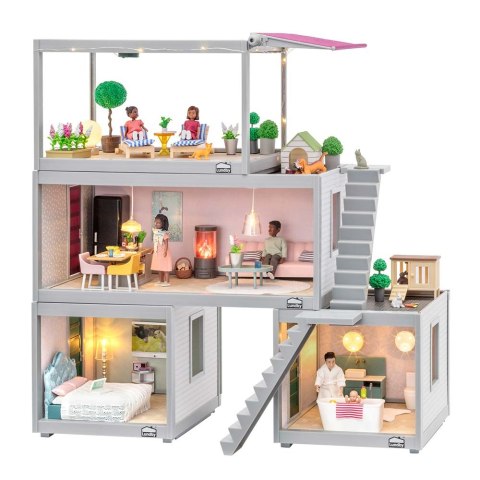 Domek dla lalek pokój 22 cm zabawka dla dzieci odgrywanie ról moduły Lundby MICKI