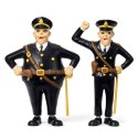 Figurki Kling i Klang zestaw, Pippi Langstrumpf, policja zabawka dla dzieci MICKI