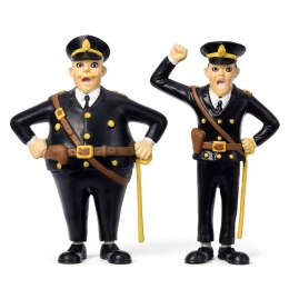 Figurki Kling i Klang zestaw, Pippi Langstrumpf, policja zabawka dla dzieci MICKI