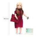 Lalka mama kobieta biznesu zestaw z akcesoriami, komputer, telefon, Lundby MICKI