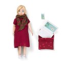 Lalka mama kobieta biznesu zestaw z akcesoriami, komputer, telefon, Lundby MICKI