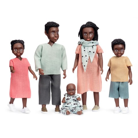 Lalki do domku dla lalek zestaw Billie, zabawka dla dzieci, domek, Lundby MICKI