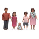 Lalki do domku dla lalek zestaw Nikki, zabawka dla dzieci, domek, Lundby MICKI