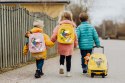 Plecak dla dzieci żółty, akcesoria zabawka dla przedszkolaka wyprawka Pippi MICKI