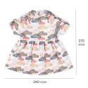 Sukienka dla lalki 45 cm, ubranka dla lalek, zabawa w przebieranie Skrallan MICKI