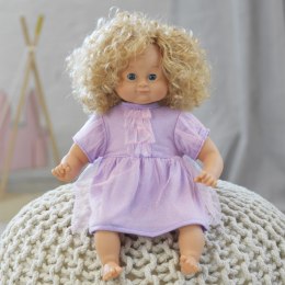 Sukienka tiulowa na imprezę dla lalki 36-40 cm, ubranka dla lalek, Skrallan MICKI