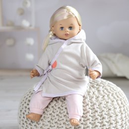 Szlafrok dla lalki 45 cm, zabawa w przebieranie lalek, ubranka, Skrallan MICKI