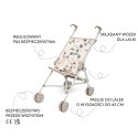 Wózek spacerowy dla lalek, lekka spacerówka, zabawka dla dzieci, Skrallan MICKI