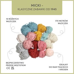Zestaw włóczek do krosna Micki MICKI