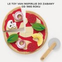 Drewniana pizza zabawka dla dzieci, odgrywanie ról, gotowanie, Le Toy Van Le Toy Van