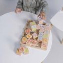 Drewniane klocki ABC zabawka edukacyjna dla dzieci, nauka liter, Le Toy Van Le Toy Van