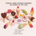 Drewniane lody rożki zestaw, zabawka dla dzieci, lodziarnia, Le Toy Van Le Toy Van