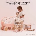 Drewniane łóżeczko dla lalek, zabawka dla dzieci, zabawa lalkami Le Toy Van Le Toy Van