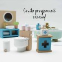 Drewniane mebelki do domku dla lalek łazienka Daisylane, zestaw Le Toy Van Le Toy Van