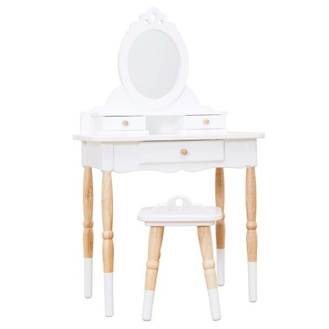 Drewniane meble dla dzieci toaletka lustro taboret zestaw mebli Le Toy Van Le Toy Van