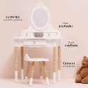 Drewniane meble dla dzieci toaletka lustro taboret zestaw mebli Le Toy Van Le Toy Van