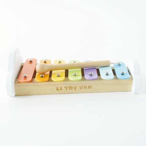 Drewniane pierwsze cymbałki, zabawka, instrument muzyczny dzieci Le Toy Van Le Toy Van