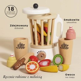 Drewniany blender + zestaw owoców Fruit & Smooth, zabawka dzieci Le Toy Van Le Toy Van