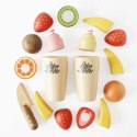 Drewniany blender + zestaw owoców Fruit & Smooth, zabawka dzieci Le Toy Van Le Toy Van