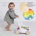 Drewniany chodzik Rainbow Cloud pchacz z klockami zabawka dzieci Le Toy Van Le Toy Van