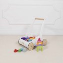 Drewniany chodzik Rainbow Cloud pchacz z klockami zabawka dzieci Le Toy Van Le Toy Van