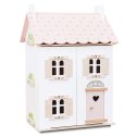 Drewniany domek dla lalek Rose Heart, zabawka dla dzieci, domki, Le Toy Van Le Toy Van