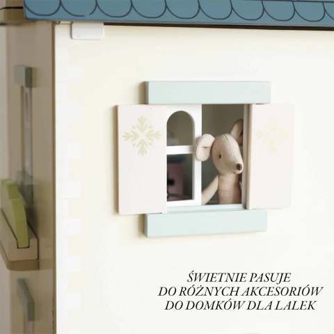 Drewniany domek duży dla lalek Palace zabawka, domek XXL Le Toy Van Le Toy Van