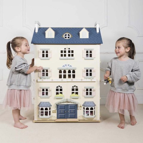 Drewniany domek duży dla lalek Palace zabawka, domek XXL Le Toy Van Le Toy Van