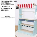Drewniany sklep i kawiarnia dla dzieci, zabawa w odgrywanie ról, Le Toy Van Le Toy Van