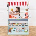 Drewniany sklep i kawiarnia dla dzieci, zabawa w odgrywanie ról, Le Toy Van Le Toy Van