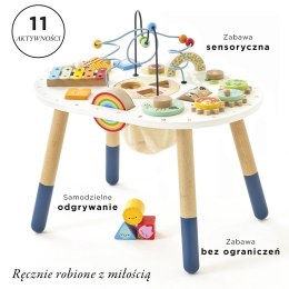 Drewniany stolik edukacyjny sensoryczna zabawka dla dzieci, stół Le Toy Van Le Toy Van