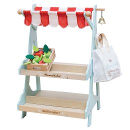 Drewniany stragan, zabawa w sklep supermarket zabawka dla dzieci Le Toy Van Le Toy Van