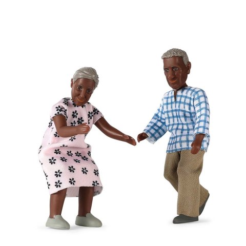 Lalki do domku dla lalek babcia i dziadek zestaw Billie, zabawka, Lundby MICKI
