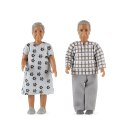 Lalki do domku dla lalek babcia i dziadek zestaw Nikki, zabawka, Lundby MICKI