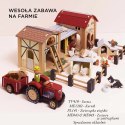 Traktor Drewniany z Przyczepą dla Dzieci Zabawka Le Toy Van Le Toy Van