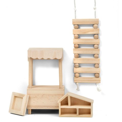 Zestaw kreatywny akcesoria do domku dla lalek, zabawka dla dzieci, Lundby MICKI