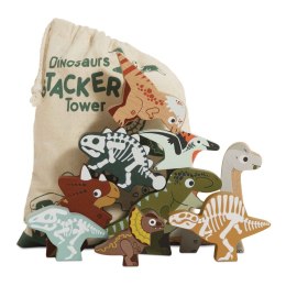 Drewniane figurki dinozaury, zabawka układanka, dzieci Le Toy Van Le Toy Van
